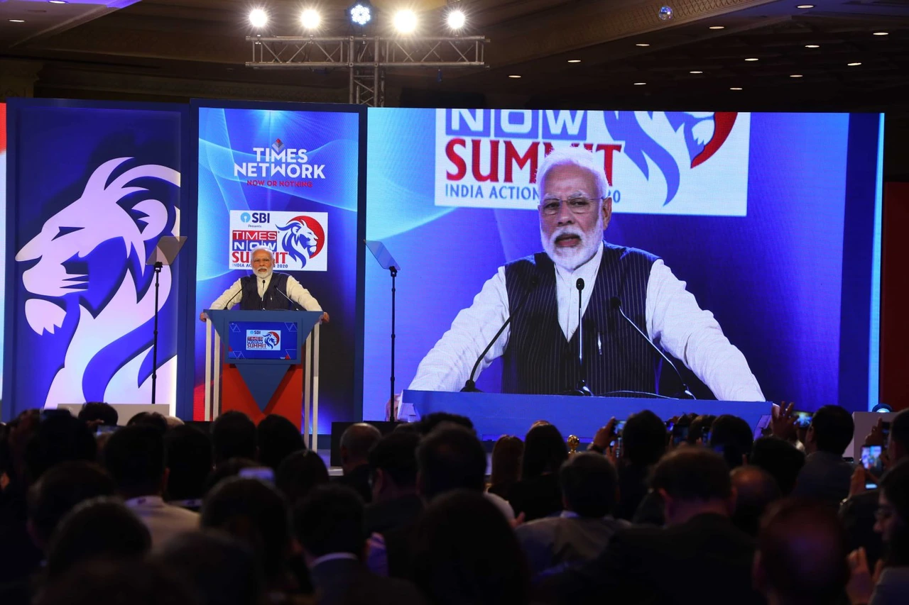 Times Now Summit event creative and branding