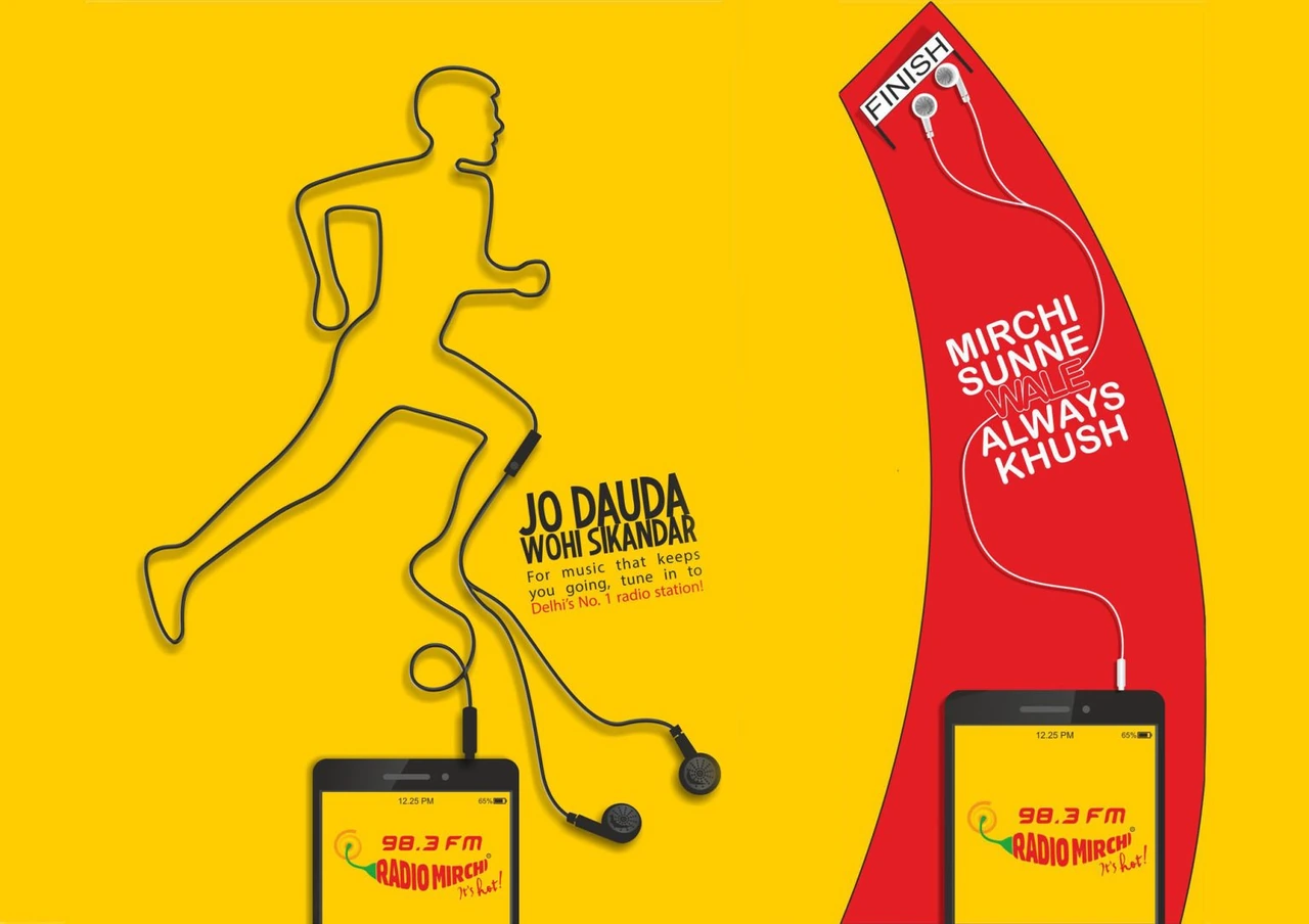 Radio Mirchi advertising campaign creative