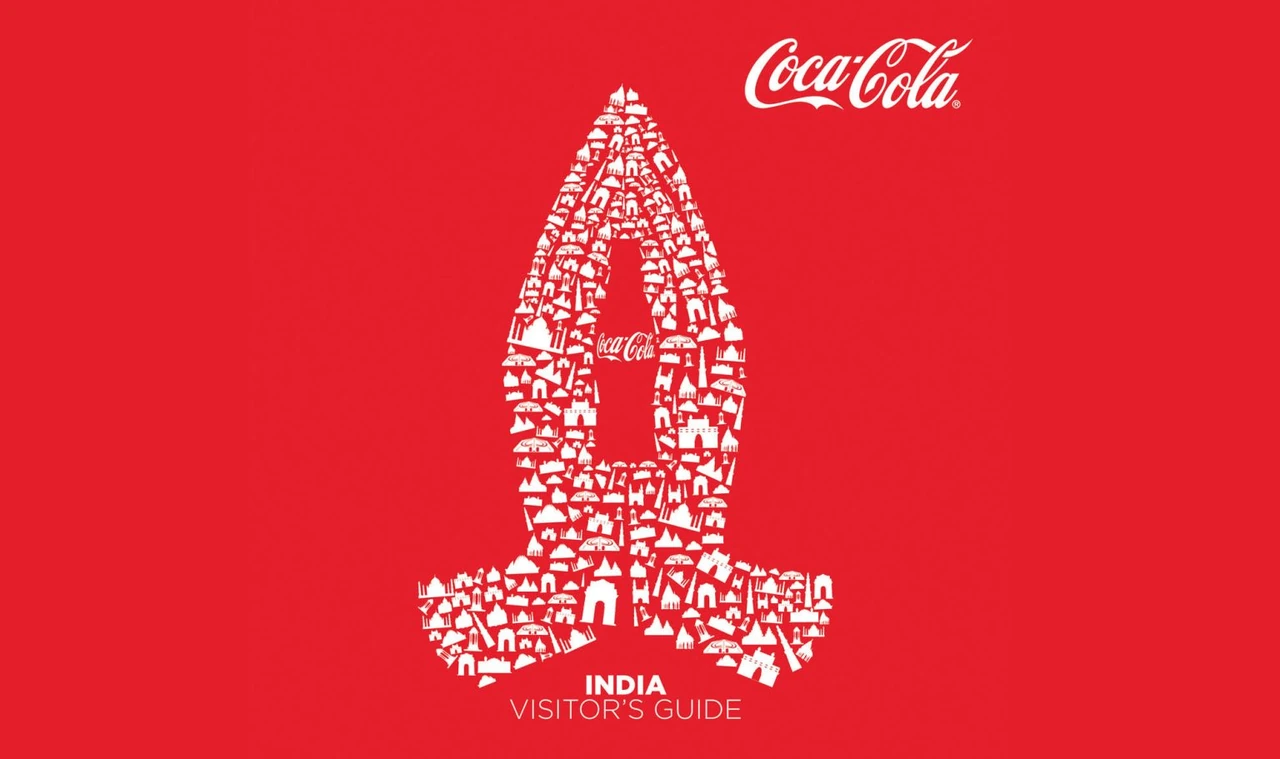 Coca-Cola India visitor guide publication design