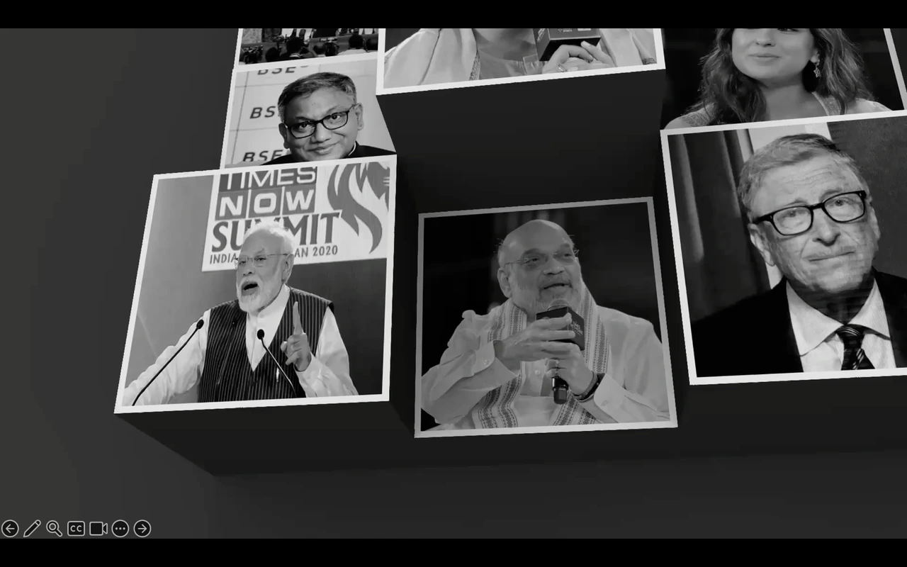 Times Now Summit event campaign key visual