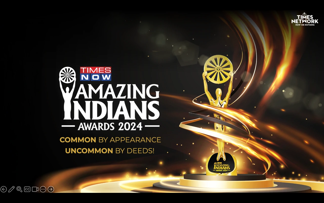 Times Now Amazing Indians event campaign creative